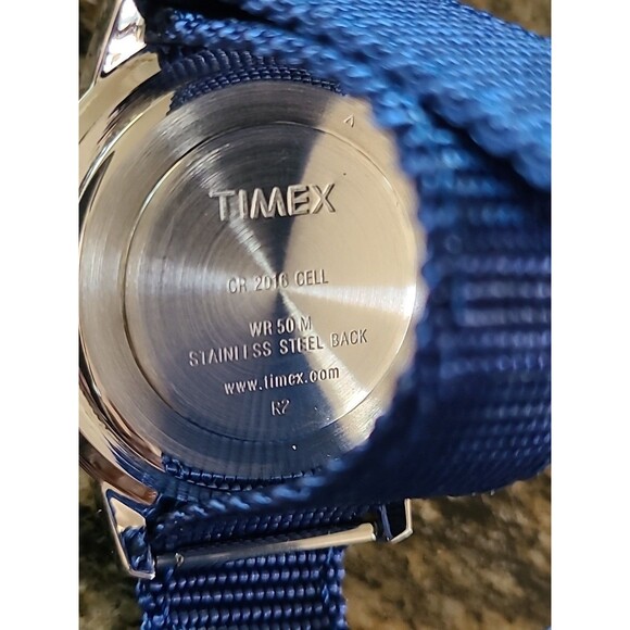 Timex Men\'s Indiglo  Watch Date Indicator Water Resistant 50M Needs Battery